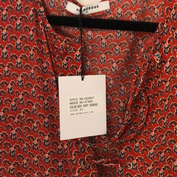 NWT GLAMOROUS Maxi Dress. Size XS. - Picture 3 of 4